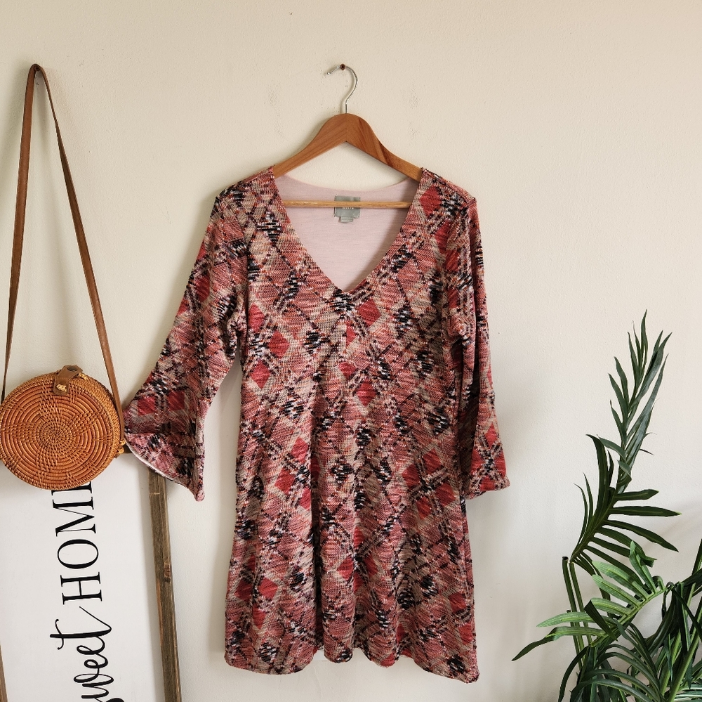 Anthropologie Maeve Erina Swing Dress Size L - Picture 2 of 14
